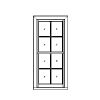 Hung Window
1-over-1
Unit Dimension 39" x 64"